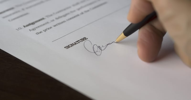 Signature pour ordre modèle : le guide simple et efficace